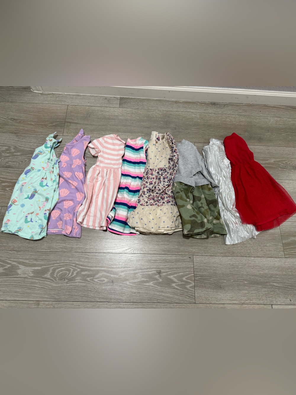 Bundle of Girls' Dresses - carters, Oshkosh, garanimals